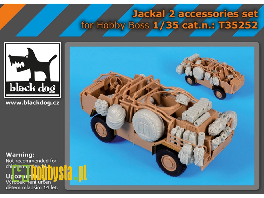 Jackal 2 Accessories Set For Hobby Boss - zdjęcie 1