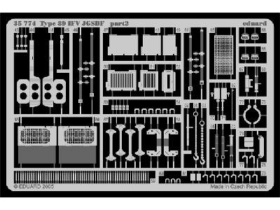  Type 89 IFV JGSDF 1/35 - Trumpeter - blaszki - zdjęcie 3