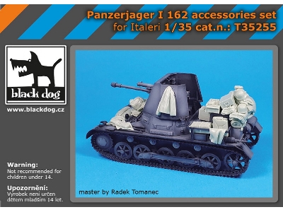 Panzerjager I 162 Accessories Set For Italeri - zdjęcie 1