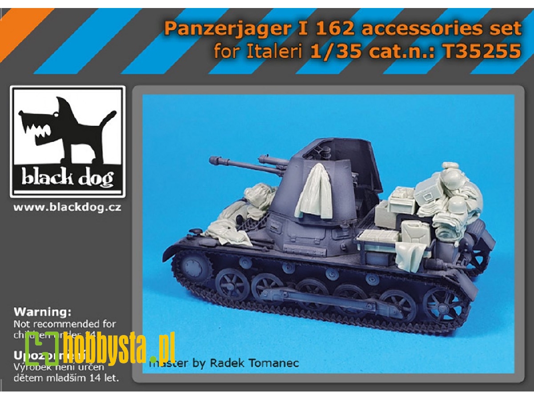 Panzerjager I 162 Accessories Set For Italeri - zdjęcie 1 Panzerjager I 162 Accessories Set For Italeri - zdjęcie 1
