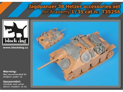 Jagdpanzer 38 Hetzer Accessories Set For Academy - zdjęcie 1