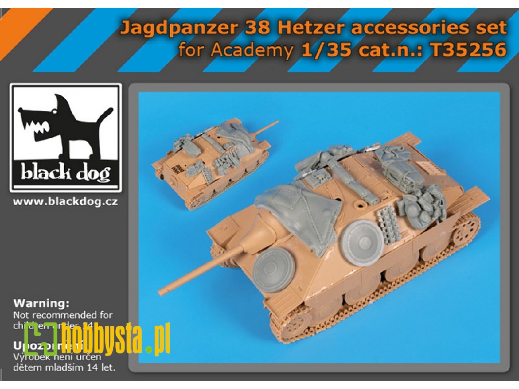 Jagdpanzer 38 Hetzer Accessories Set For Academy - zdjęcie 1