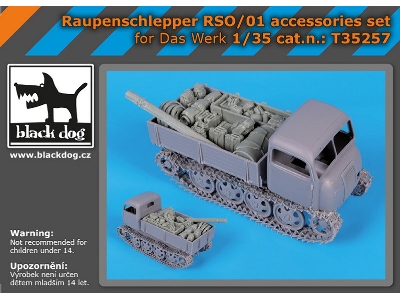 Raupenschlepper Rso/01 Accessories Set For Das Werk - zdjęcie 7