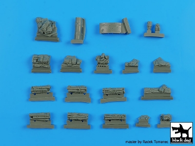 German Tiger I Accessories Set For Tamiya - zdjęcie 7