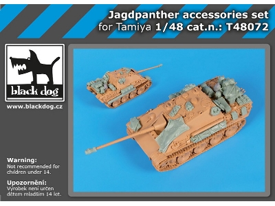 Jagdpanther Accessories Set For Tamiya - zdjęcie 1