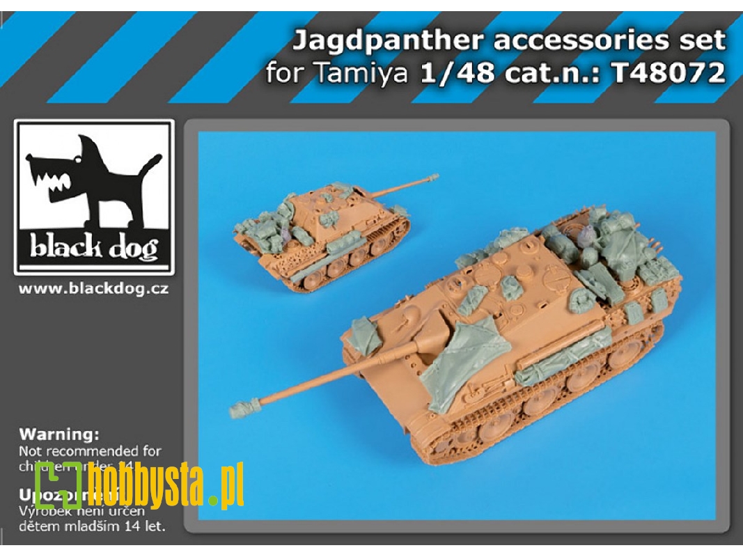 Jagdpanther Accessories Set For Tamiya - zdjęcie 1