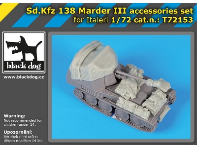 Sd.Kfz 138 Marder Iii Accessories Set For Revell - zdjęcie 1