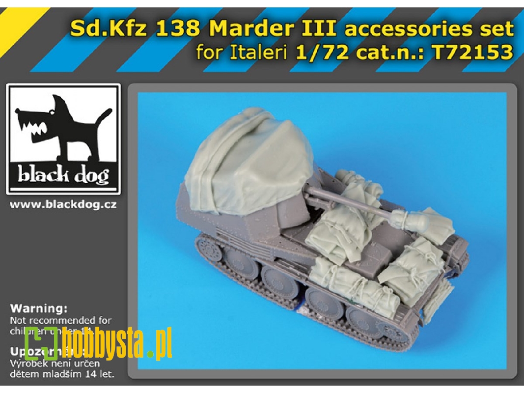 Sd.Kfz 138 Marder Iii Accessories Set For Revell - zdjęcie 1 Sd.Kfz 138 Marder Iii Accessories Set For Revell - zdjęcie 1