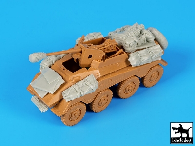 Sd.Kfz 234/4 Accessories Set For Italeri - zdjęcie 4