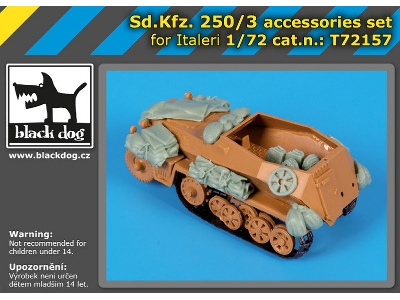 Sd.Kfz. 250/3 Accessories Set For Italeri - zdjęcie 1