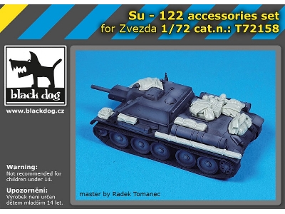 Su-122 Accessories Set For Zvezda - zdjęcie 1