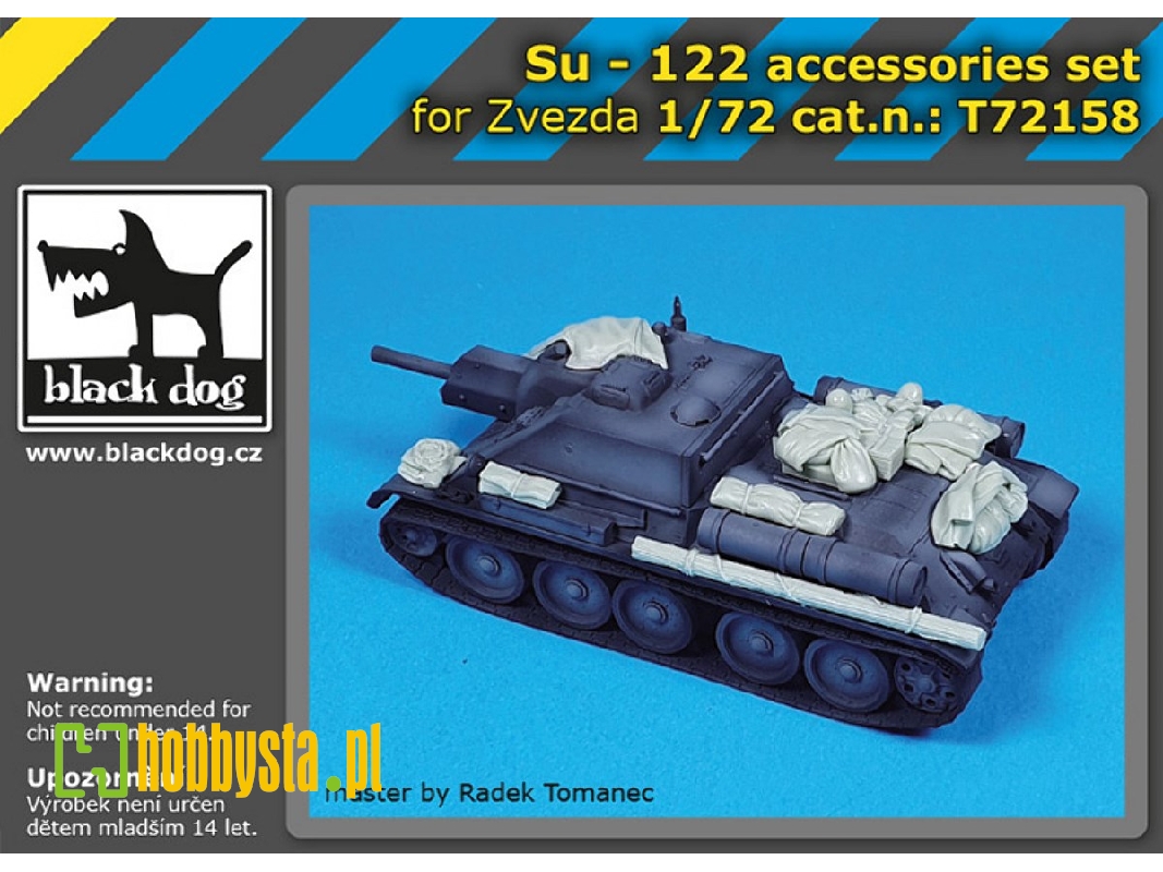 Su-122 Accessories Set For Zvezda - zdjęcie 1 Su-122 Accessories Set For Zvezda - zdjęcie 1