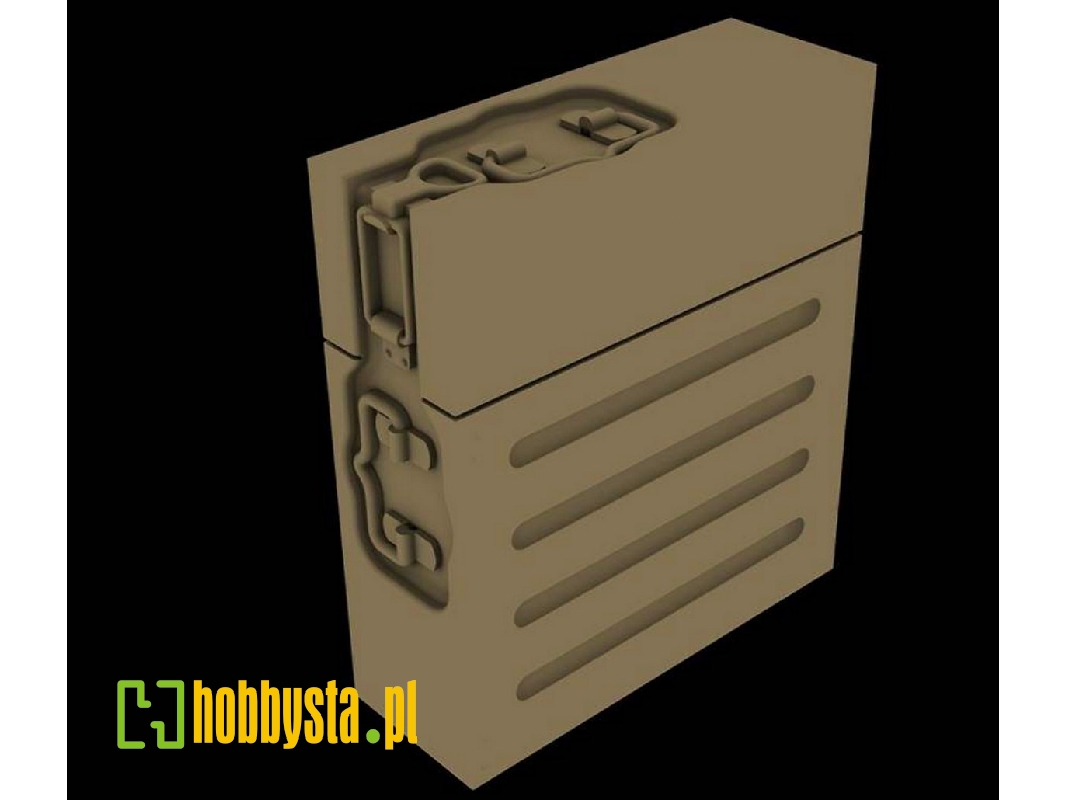 Metal Ammo Boxes For 37mm Flak37 (12pcs) - zdjęcie 1 Metal Ammo Boxes For 37mm Flak37 (12pcs) - zdjęcie 1