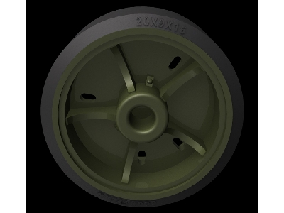 M4 "sherman" Road Wheels Pattern No3 - zdjęcie 1