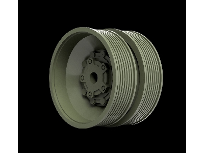 T-80 Mbt And 2s19 'msta' Burn Out Wheels - zdjęcie 1