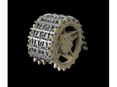 Entwicklungfahrzeug E-10 Tracks And Correct Drive Wheels - zdjęcie 1