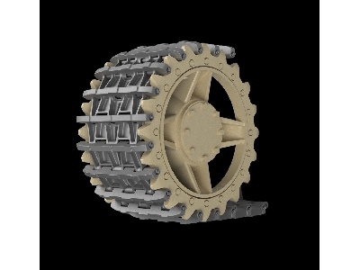 Entwicklungfahrzeug E-10 Tracks And Correct Drive Wheels - zdjęcie 3