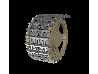 Entwicklungfahrzeug E-25 Tracks And Correct Drive Wheels - zdjęcie 2