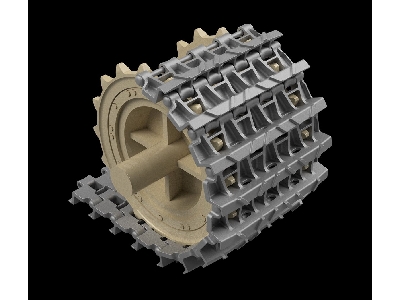 Entwicklungfahrzeug E-25 Tracks And Correct Drive Wheels - zdjęcie 4