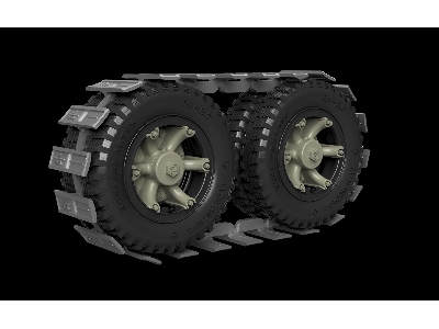 Snow&mud Tracks For German 3 Axle Trucks - zdjęcie 3