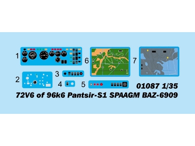 72v6 Of 96k6 Pantsir-s1 Spaagm Baz-6909 - zdjęcie 3