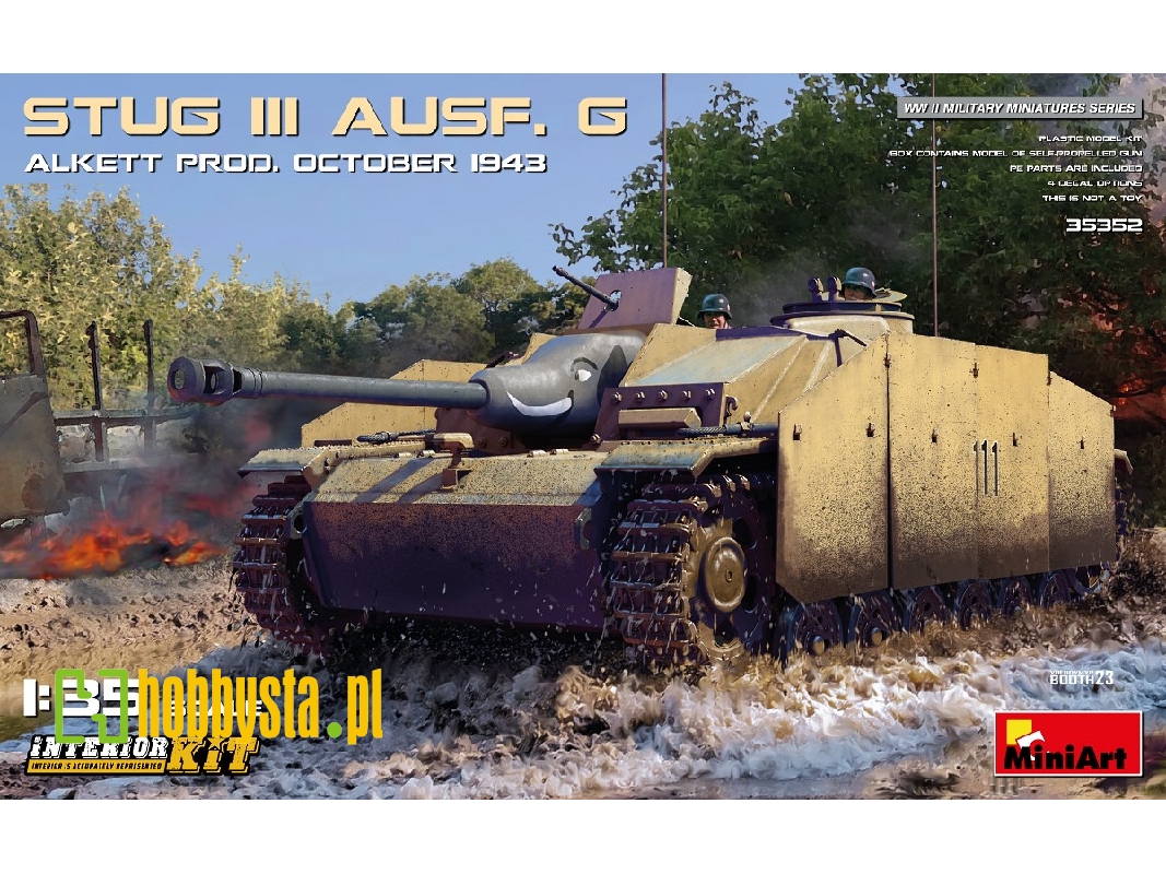 Stug Iii Ausf. G Alkett Prod. October 1943 Interior Kit - zdjęcie 1 Stug Iii Ausf. G Alkett Prod. October 1943 Interior Kit - zdjęcie 1