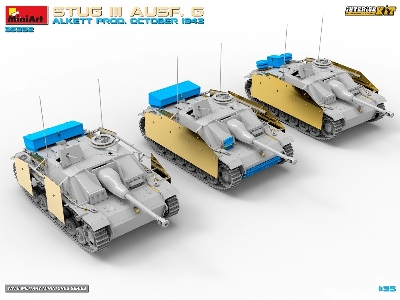 Stug Iii Ausf. G Alkett Prod. October 1943 Interior Kit - zdjęcie 2