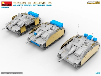 Stug Iii Ausf. G Alkett Prod. October 1943 Interior Kit - zdjęcie 4