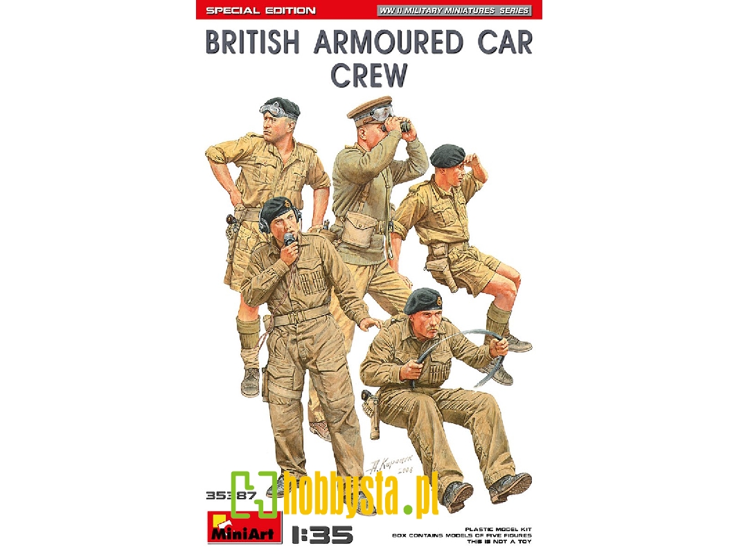 British Armoured Car Crew. Special Edition - zdjęcie 1 British Armoured Car Crew. Special Edition - zdjęcie 1