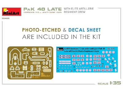 German 7.5cm Anti-tank Gun Pak 40 Late W/elite Artillerie Regiment Crew - zdjęcie 7