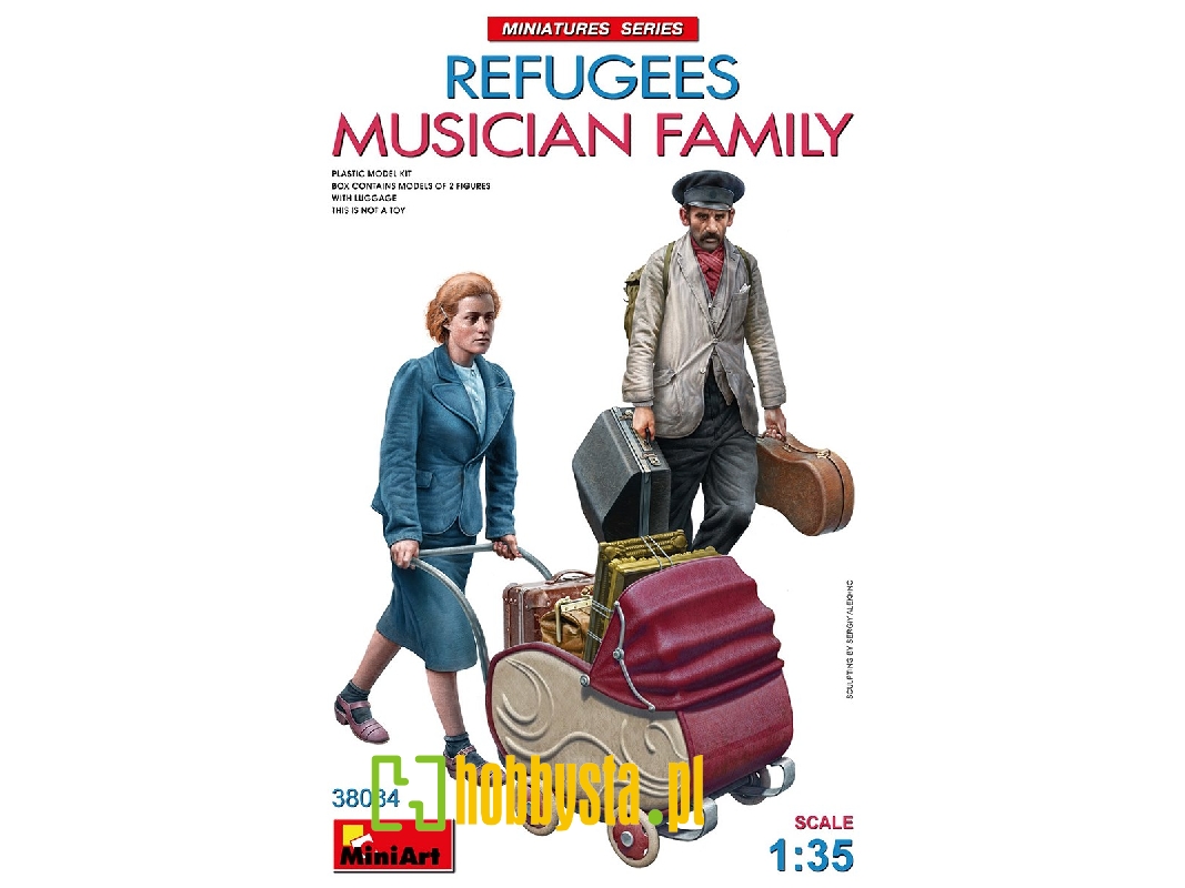 Refugees. Musician Family - zdjęcie 1 Refugees. Musician Family - zdjęcie 1