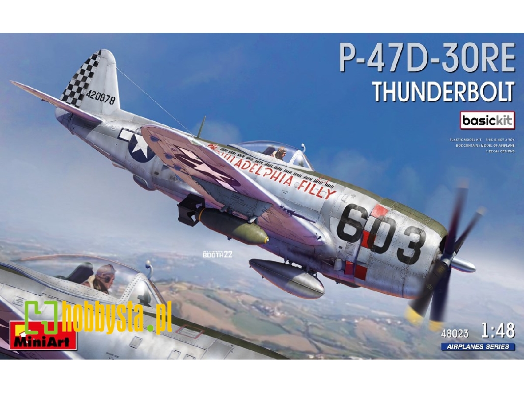 P-47d-30re Thunderbolt. Basic Kit - zdjęcie 1