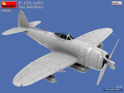 P-47d-30re Thunderbolt. Basic Kit - zdjęcie 2