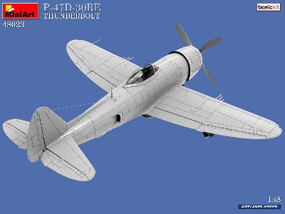 P-47d-30re Thunderbolt. Basic Kit - zdjęcie 3