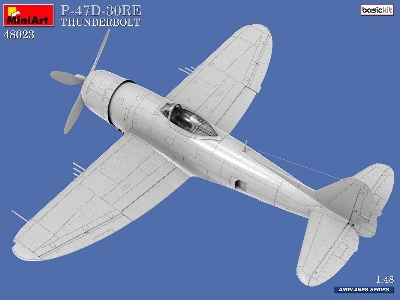 P-47d-30re Thunderbolt. Basic Kit - zdjęcie 4