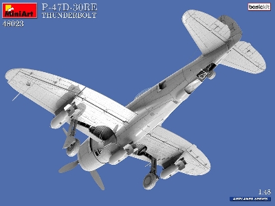 P-47d-30re Thunderbolt. Basic Kit - zdjęcie 7