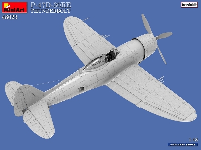 P-47d-30re Thunderbolt. Basic Kit - zdjęcie 8