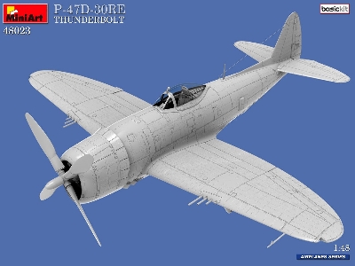P-47d-30re Thunderbolt. Basic Kit - zdjęcie 9