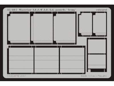  Warrior I. F.F. /C. I.F.  i. d.panels (Iraq) 1/35 - blaszki - zdjęcie 1