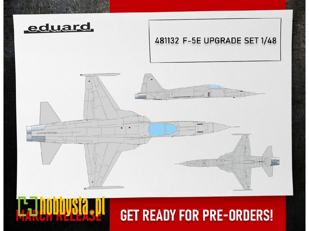 F-5E upgrade set 1/48 - EDUARD - zdjęcie 1