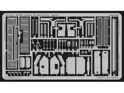  Warrior MCV 1/35 - Academy Minicraft - blaszki - zdjęcie 1