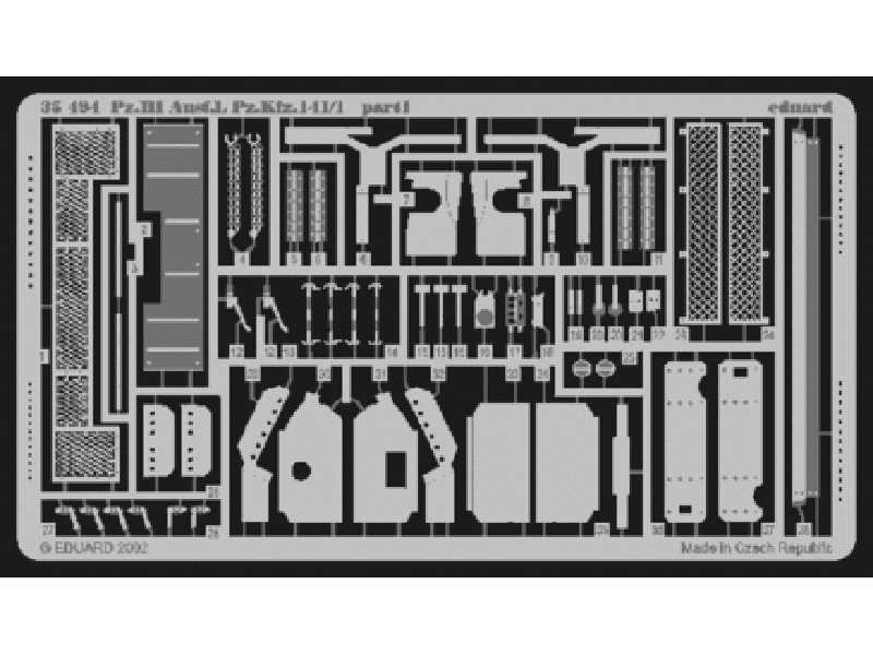  Warrior MCV 1/35 - Academy Minicraft - blaszki - zdjęcie 1