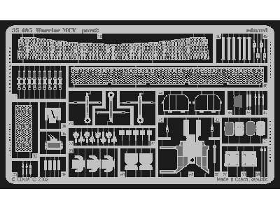  Warrior MCV 1/35 - Academy Minicraft - blaszki - zdjęcie 3