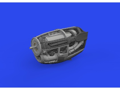 P-38J left engine PRINT 1/48 - TAMIYA - zdjęcie 1