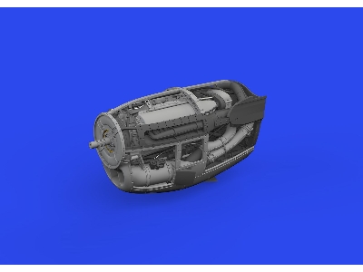 P-38J left engine PRINT 1/48 - TAMIYA - zdjęcie 5