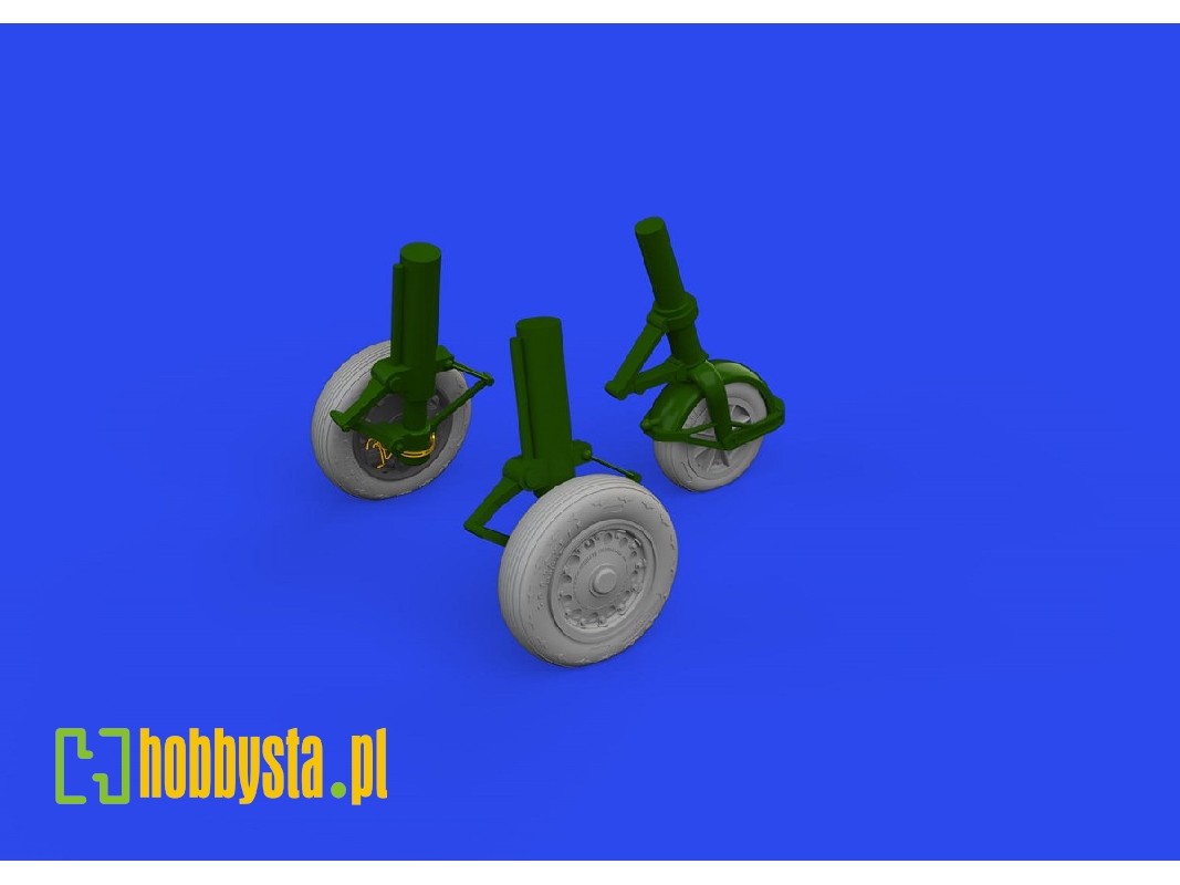 J-35 Draken wheels Type 2 1/48 - HASEGAWA - zdjęcie 1 J-35 Draken wheels Type 2 1/48 - HASEGAWA - zdjęcie 1