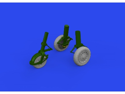 J-35 Draken wheels Type 2 1/48 - HASEGAWA - zdjęcie 2