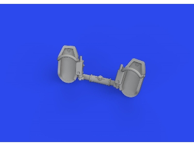 Bf 109E rudder pedals early PRINT 1/72 - zdjęcie 3