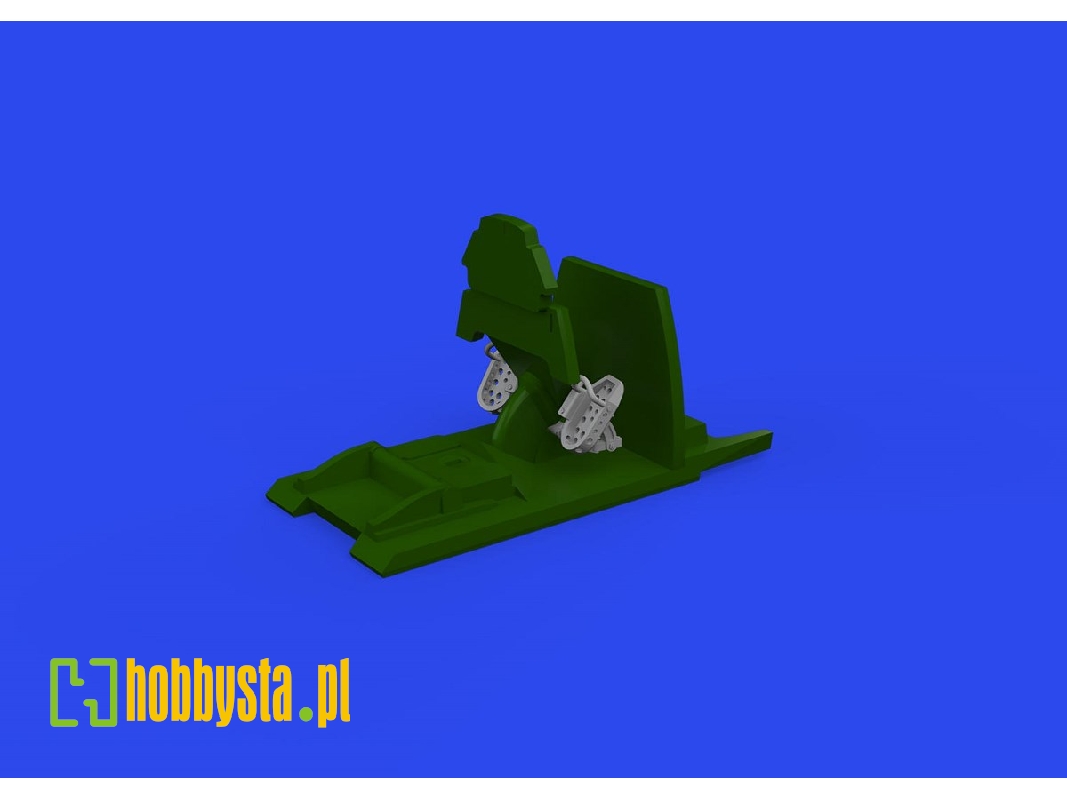 Bf 109E rudder pedals late PRINT 1/72 - zdjęcie 1 Bf 109E rudder pedals late PRINT 1/72 - zdjęcie 1