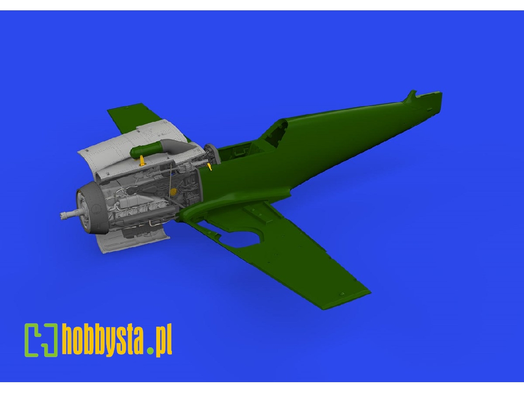 Bf 109F engine PRINT 1/72 - EDUARD - zdjęcie 1